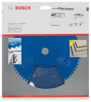 Пильный диск для циркулярной пилы GKS 190/ GKS 65 /GKS 65 GCE Bosch (Бош) Expert for Fibre Cement 2608644125 (2.608.644.125)